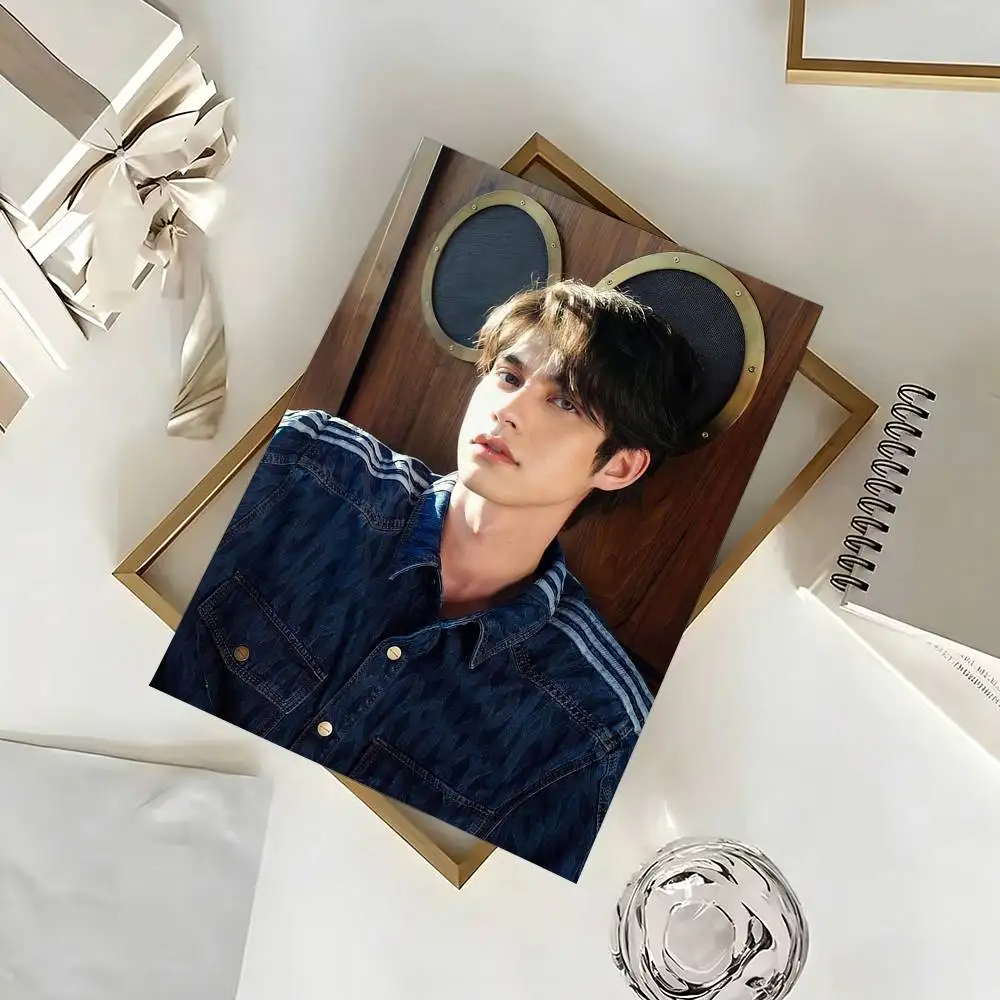 Thai Male Star Bright Vachirawit Poster Waterproof Wall Art Sticker For Bar Living Room Vintage Decor