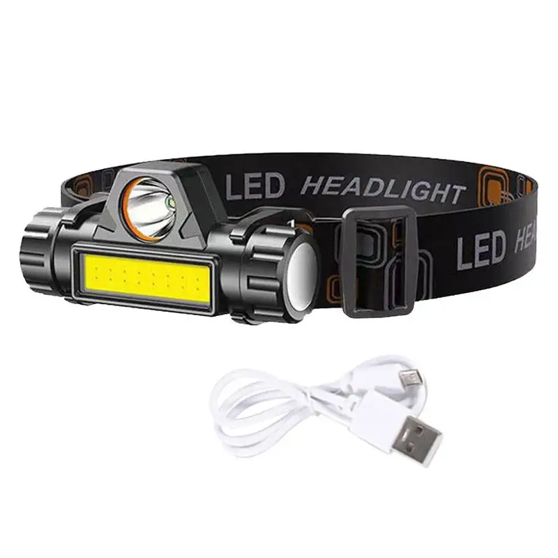 

Headlamp Rechargeable Running Headlamp LED Headlamp Rechargeable Head Flashlight For Adults Head Lamps with Magnetic Base For