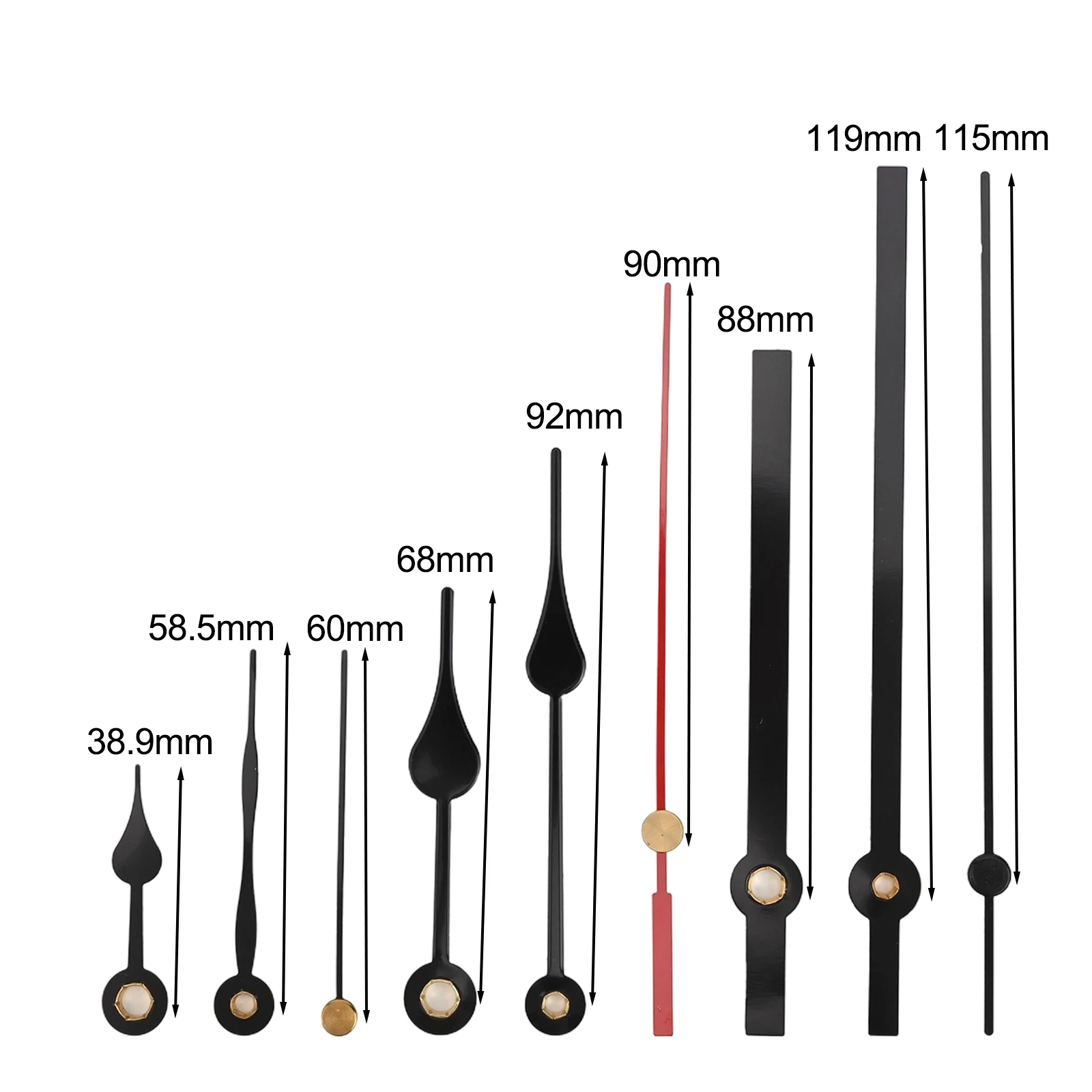 Clock Repairing DIY Clock Kit Diy Adaptable To Clock Aesthetics Clear Installation Instructions Compatible With Various Designs