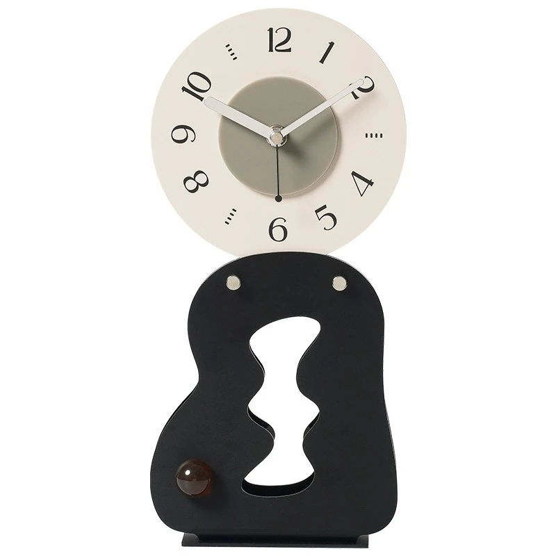 

Office desk desk clock study bedroom ornament living room TV cabinet creative clock decoration
