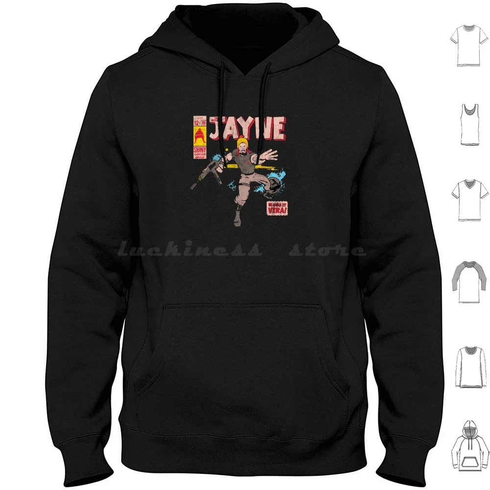 The Mighty Jayne Hoodie cotton Long Sleeve Firefly Serenity Comics Jayne River Vera Adam Baldwin Big Damn Heroes