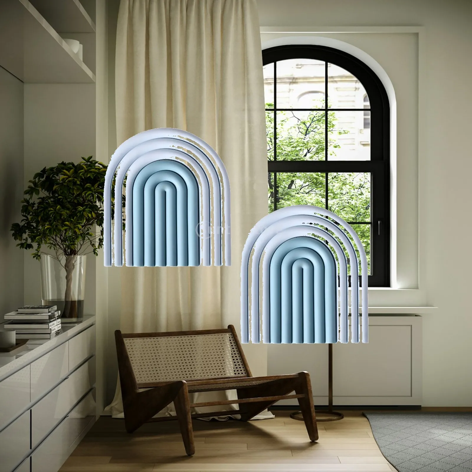 2PCS Silicone Removable Rainbow Coasters Insulation Pads Cup Mat Non Slip Placemat Home Decor Kitchen Accessories for Pot Plate
