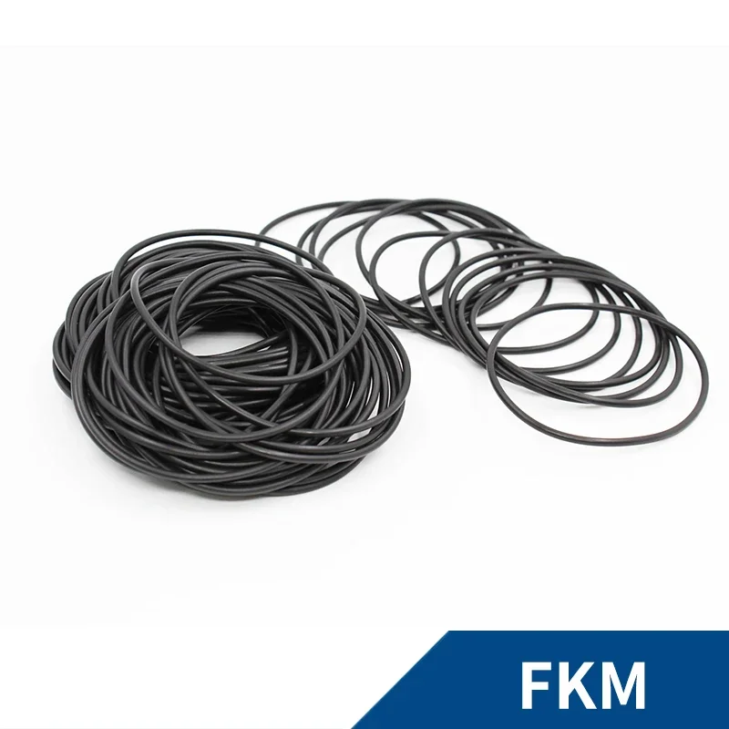 Thickness CS4mm Black FKM Fluorine Rubber O-rings Seals Gasket Washer temperature resistant wear-resistant oring