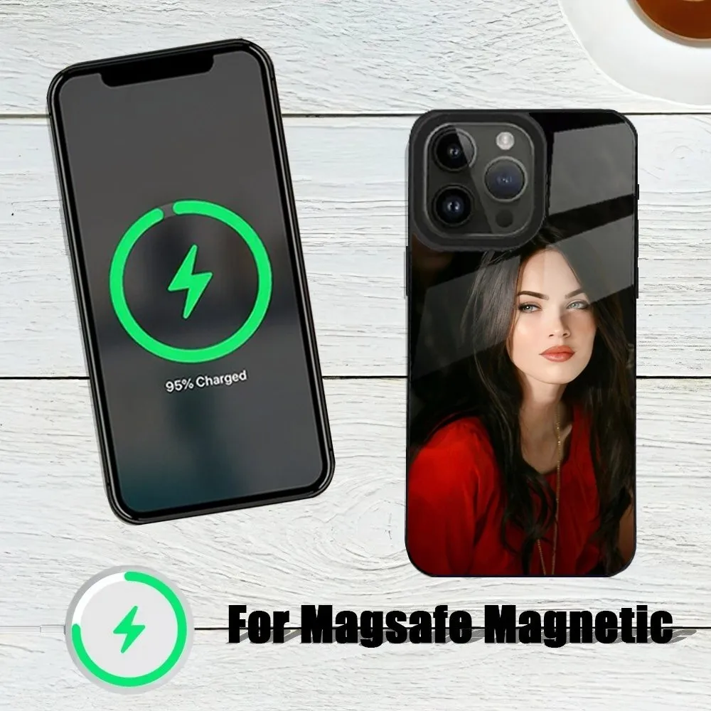 M-Megan D-Denise Fox J-Jennifers  Phone Case For iPhone 15,14,13,12,11,Plus,Pro,Max Mini Magsafe Magnetic Wireless Charging