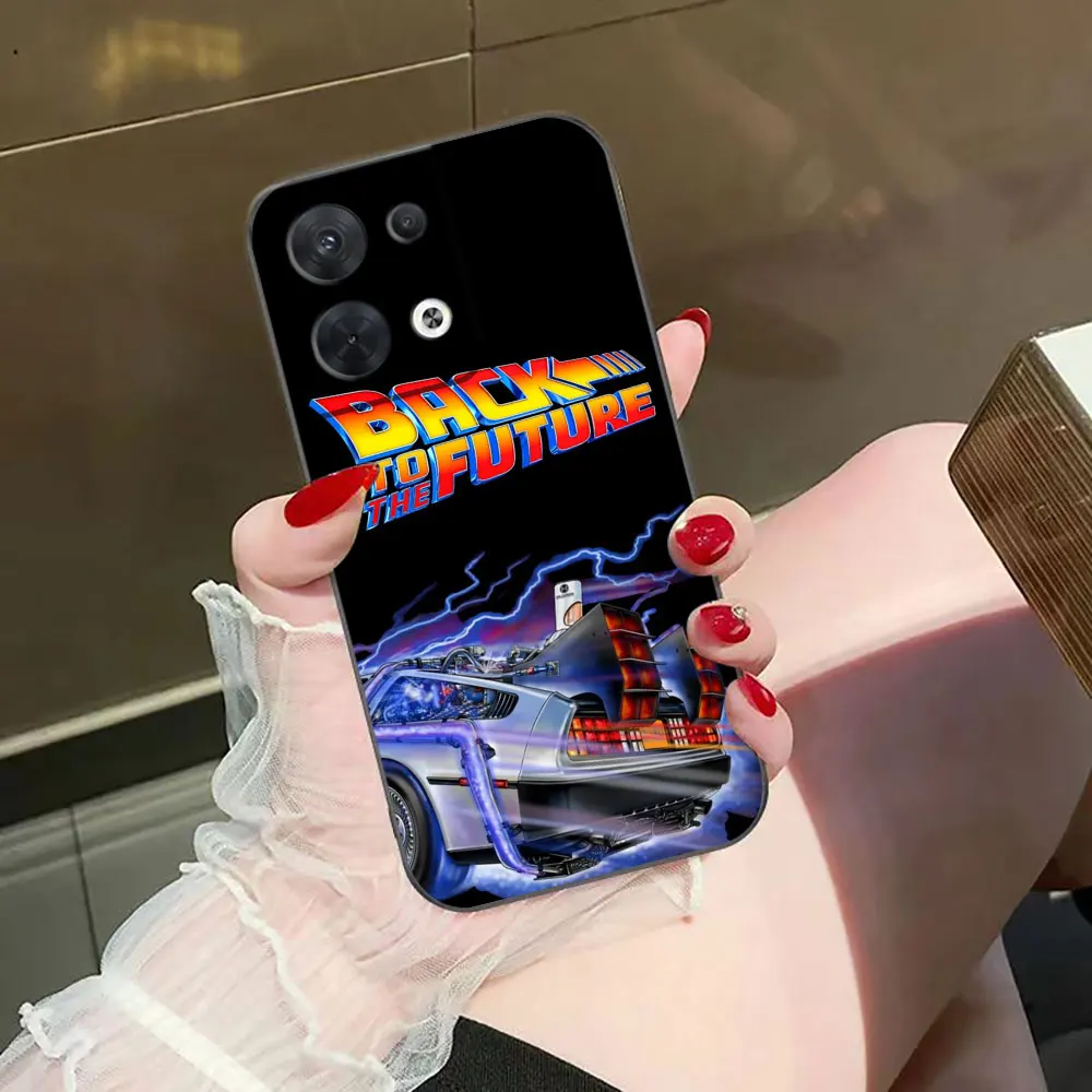 Zurück In Die Zukunft Benutzerdefinierte Foto Telefon Fall Für OPPO RENO 13 13F 12 11 11F 10 8 8T 7 7Z 6 6Z 5 5F 4F 4 LITE F29 Silikon Fall