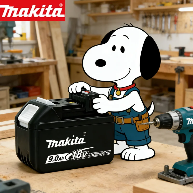 

️️️Genuine Makita 18V 6.0Ah️️ battery with charger set for Makita 18V power tool DDF487 DTW700 GBA404 DUC150Z DHR183Z