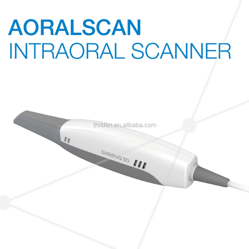 Miglior prezzo Attrezzatura da laboratorio odontoiatrico Scanner dentale 3D ad alta precisione Sistema di scansione CAD CAM Scanner intraorale 3D dentale brillante