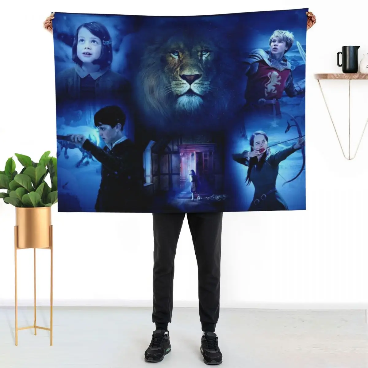 

fantasy 4 Throw Blanket Soft Solid Color Blanket for Couch Bed