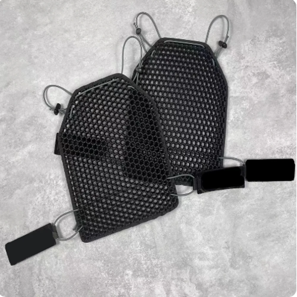 전술 조끼 통기성 방열 패드 2피스 세트, 방탄 보드 쿠션 안감