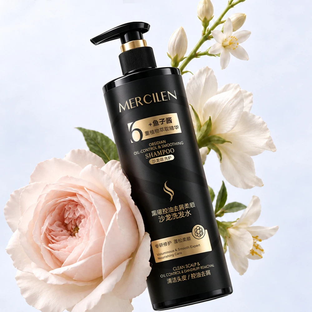 Caviar Shampoo Deep Cleaning Hair Care Improve Hair Dandruff Greasy Refreshing Lightweight Fluffy Oil Control Thick Smooth Shiny