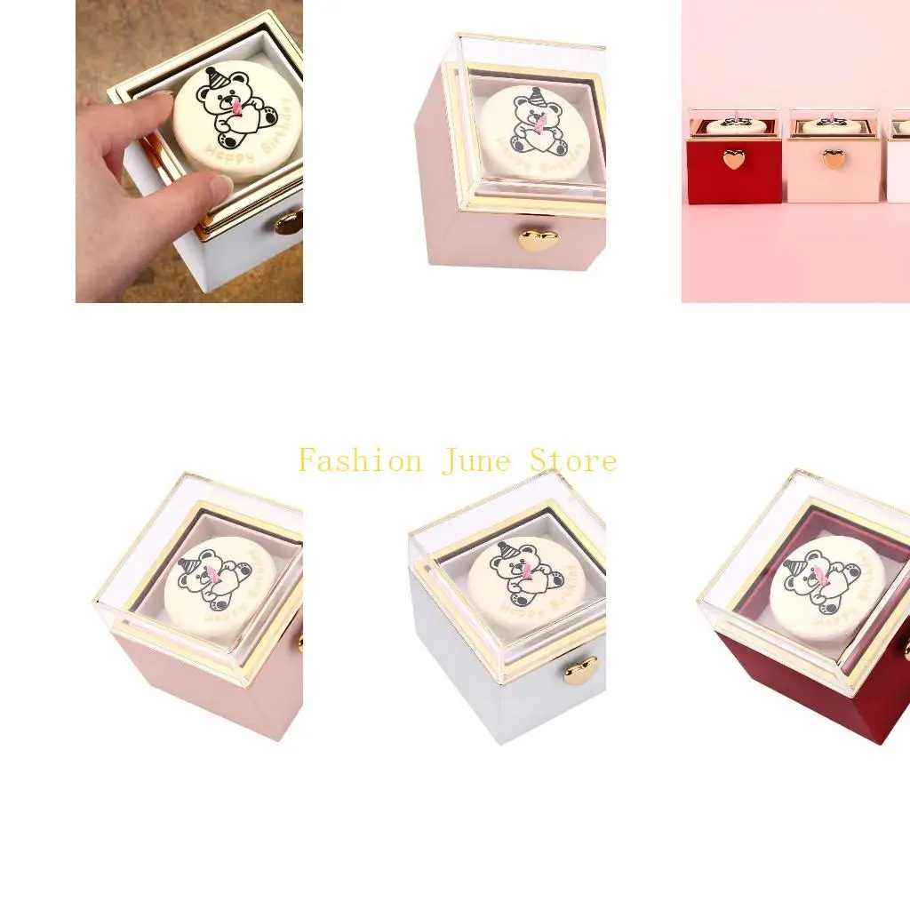 

N5KA Innovative Ring Storage Solution for Proposals and Elegant Displays Jewelry Case