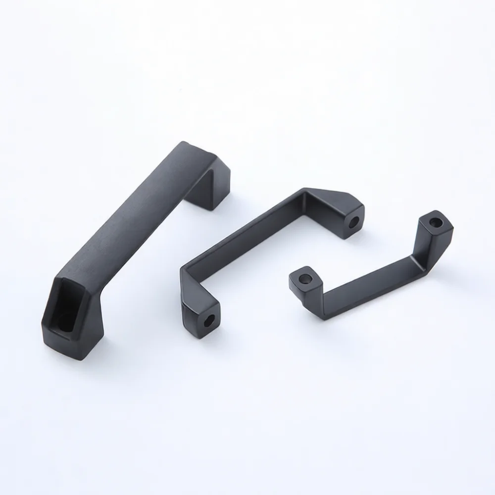 LS522 Aluminum Nylon Industrial Pull Handle Cabinet Door Grip Toolbox Equipment Hardware Strength Comfortable Tool Part