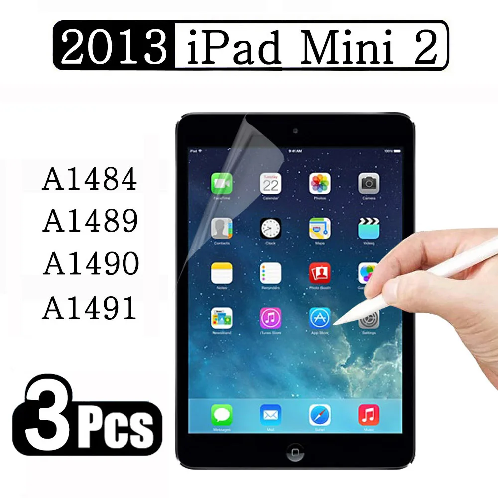 

(3 Packs) Feel Like Paper Film For Apple iPad Mini 2 2013 A1484 A1489 A1490 A1491 Matte Tablet Screen Protector