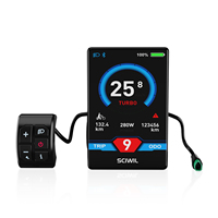 VD61 CAN Bus Display for Bafang Middle E-Bike Display Compatible with M625 M325 M225 M200 M400 M500 M600 M620 M420 M510