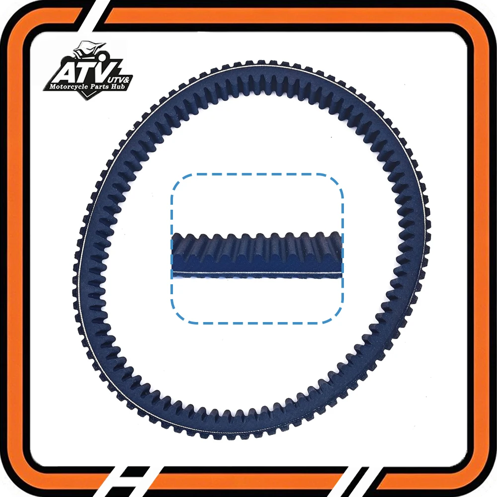 

Kevlar+EPDM Material Motorcycle Drive Belt For Sym Maxsym 500 TL E4 2019-2020 Sym Maxsym 508 TL E5 2021 SymTL500 23100-TL1-000