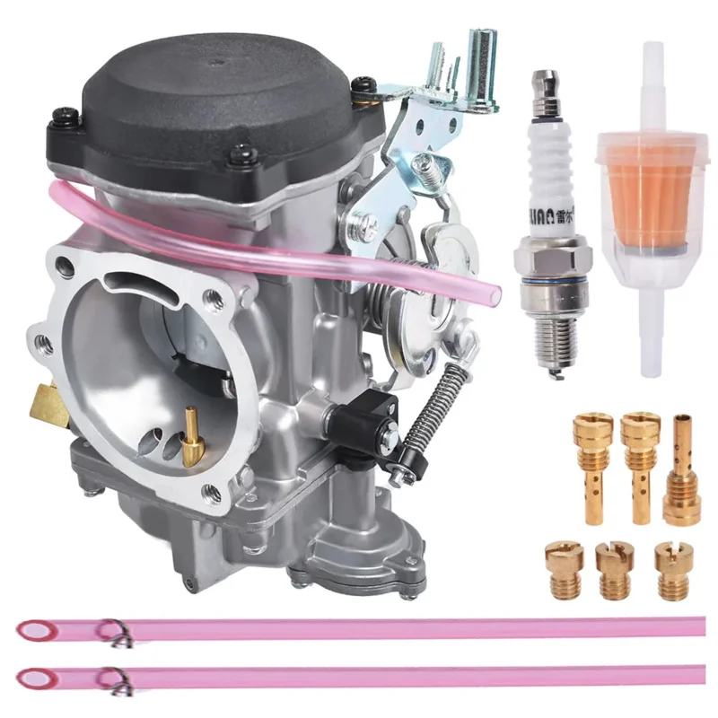 Carburetor For Softail Dyna & FXR Touring Sportster 883 1200 Electra Glide 27490-04 CV40 1998-up 27421-99C , 27465-04 , 27031-95