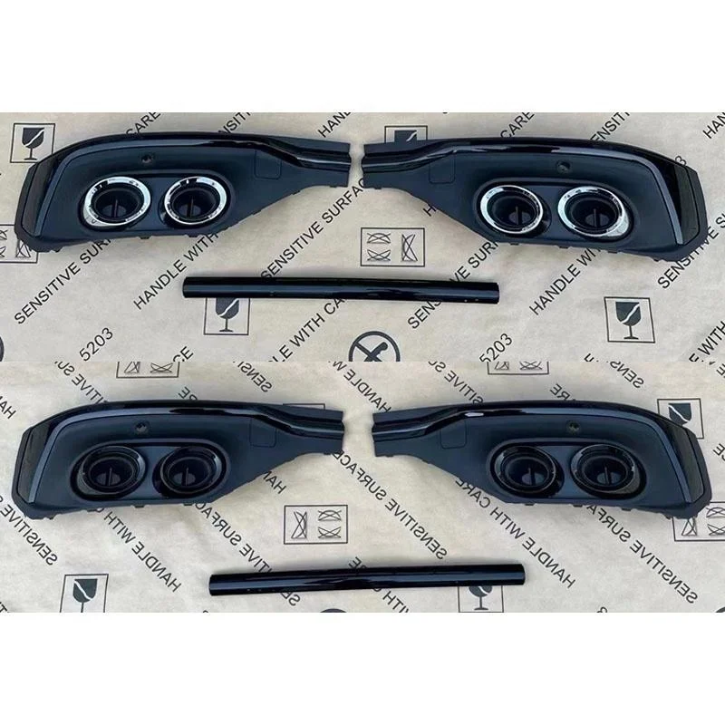 

Q5 SportBack Refit And Upgrade SQ5 Rear Diffuser And Pipe Exhaust For SQ5 4 Out Style Rear Black Lip 2021 2022 2023