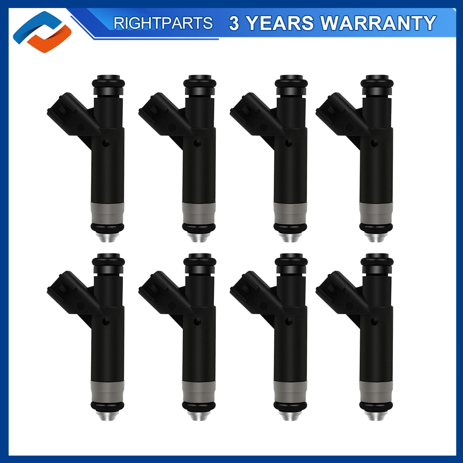 

8PCS 53030842 Fuel Injectors For Dodge Jeep 4.7L V8 1999-2000 812-12136