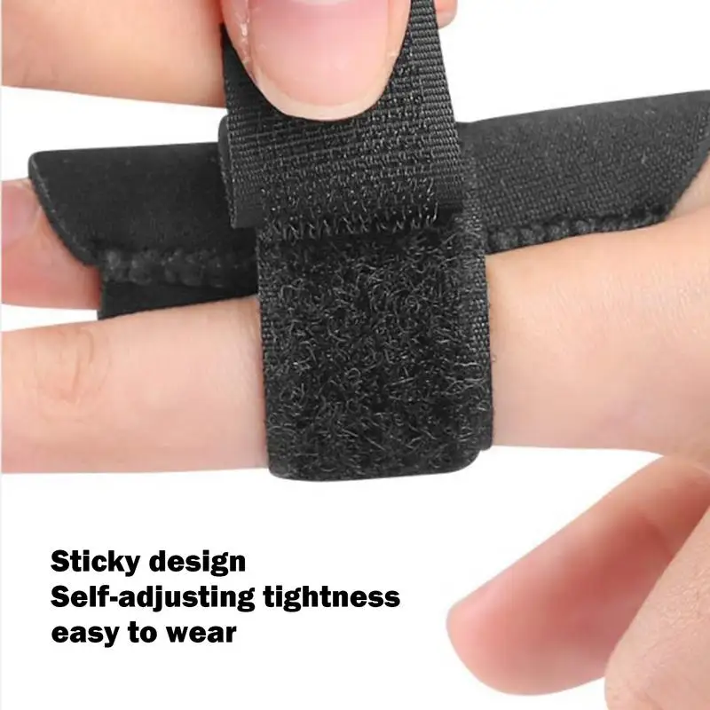 Trigger Finger Brace Finger Straightener Breathable Adjustable Elastic Support For Injury & Sprain For Middle Index Pinky