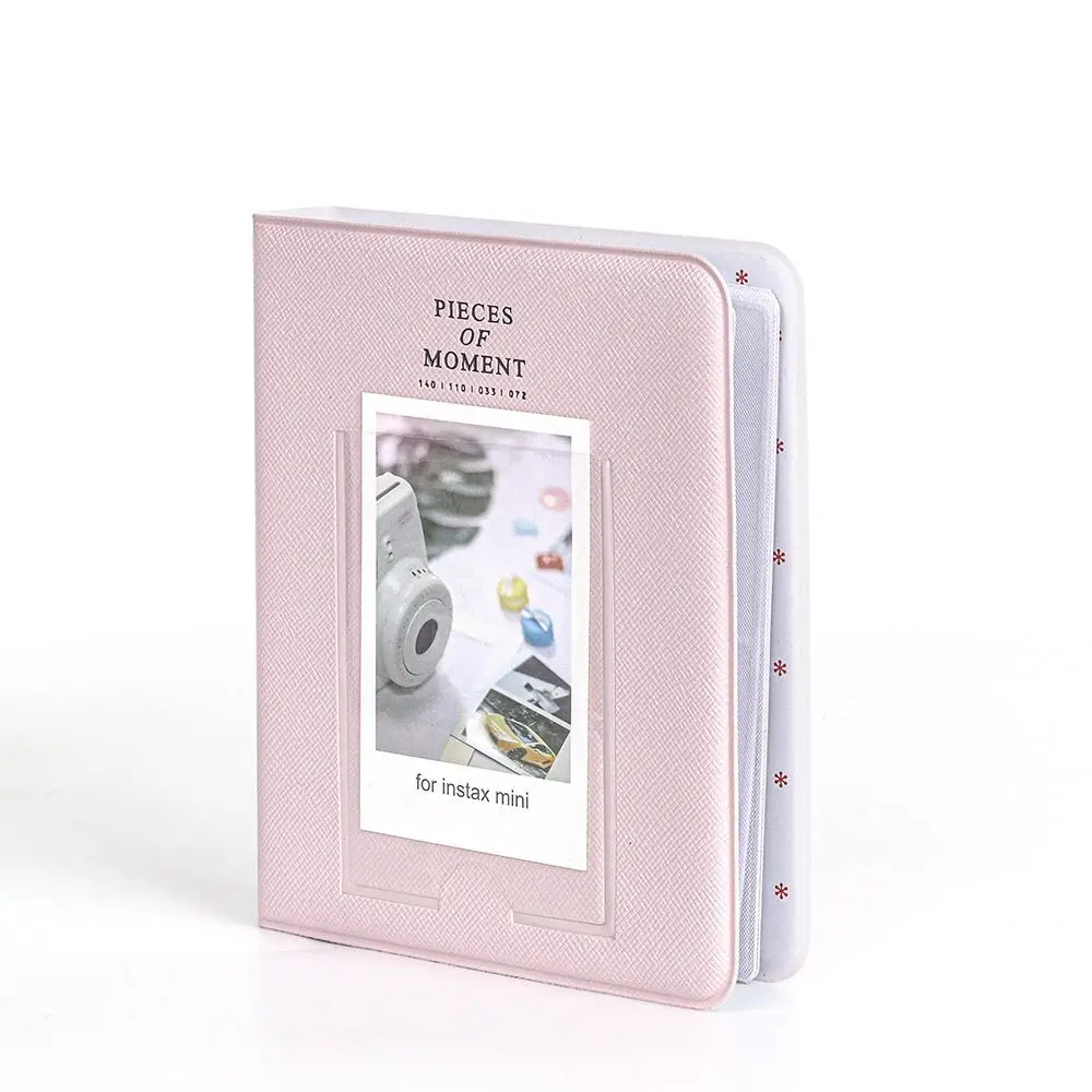 64 Pocket Photo Album Instant Camera 3 inch Pictures Storage Case Stamps Tickets Card Organizer for Fujifilm Instax Mini 12/11/9