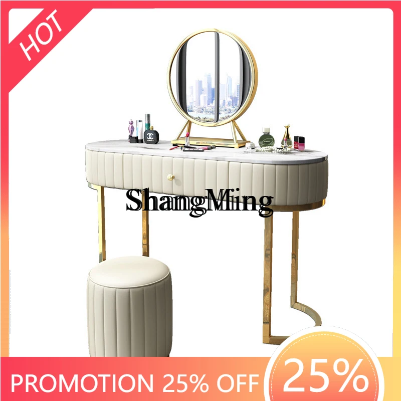 

CL Стол Спальня Свет Роскошный постмодернистский минималистский мрамор с небольшой квартирой Интернет-туалетный столик знаменитостей