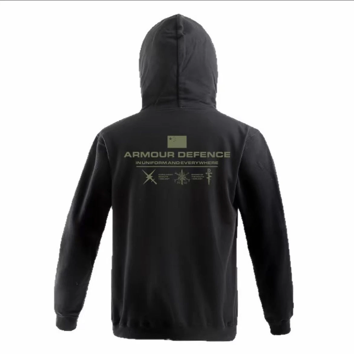 2026 Southern Sword National Series Hooded Sweatshirt Retro Hooded Men's Spring/Summer New Style Loose Heavyweight