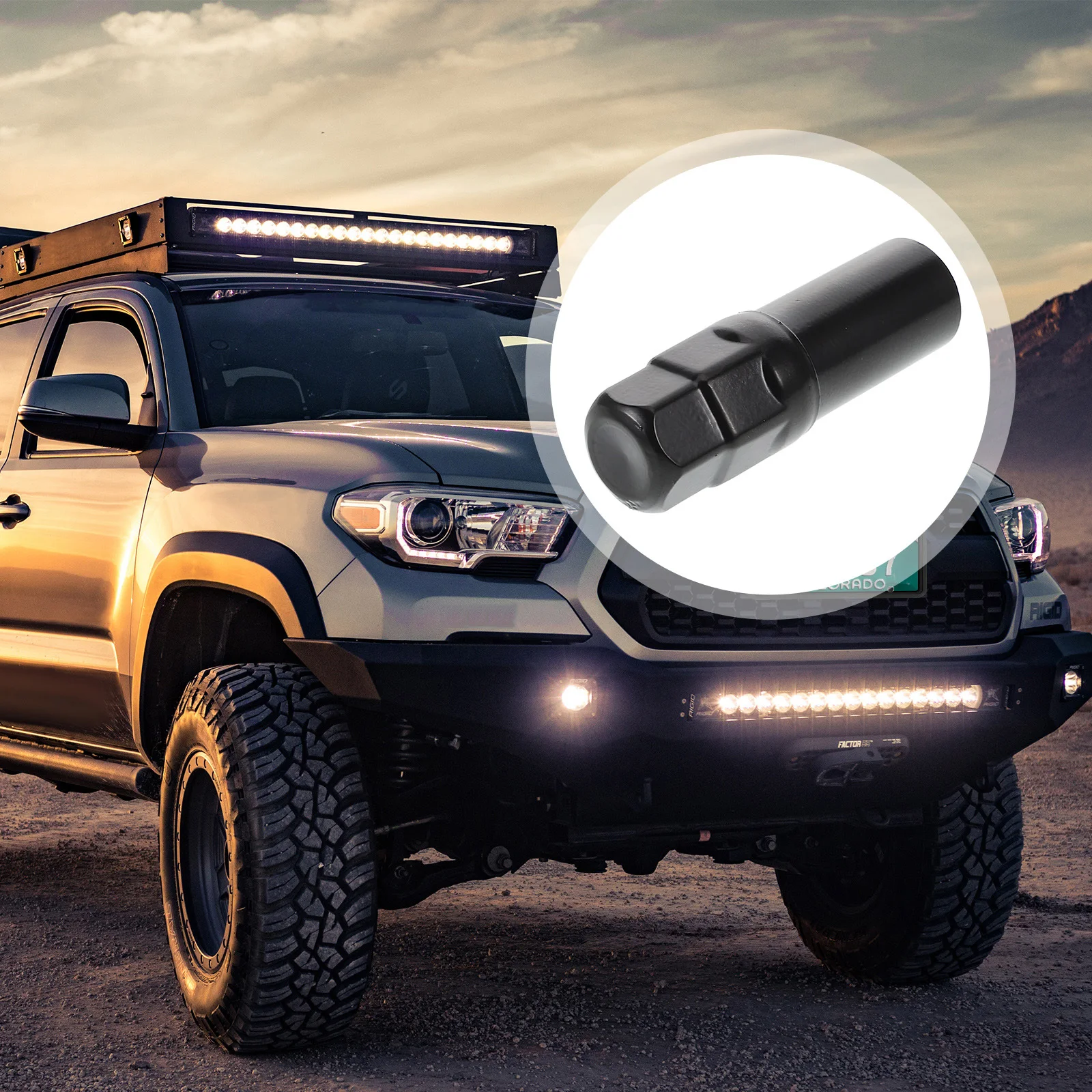 

Anti- Wheel Lock Lug Nut Socket 7-Point Spline Key Resistant Auto Repair Replacement Wheel Hub Nut Socket