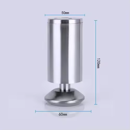 4Pcs Adjustable Stainless Steel Furniture Legs Replacement for Sofa Chair Table Desk 6-18cm - Image 9