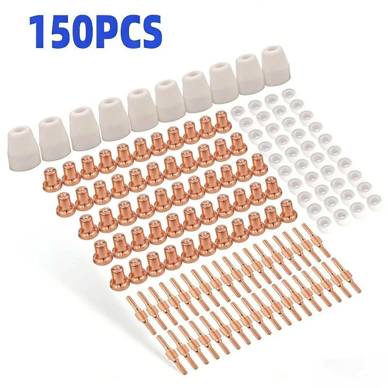 

For PT31/Wenzhou 40A plasma cutting accessories LG40 electrode nozzle protection nozzle 150PCS shunt