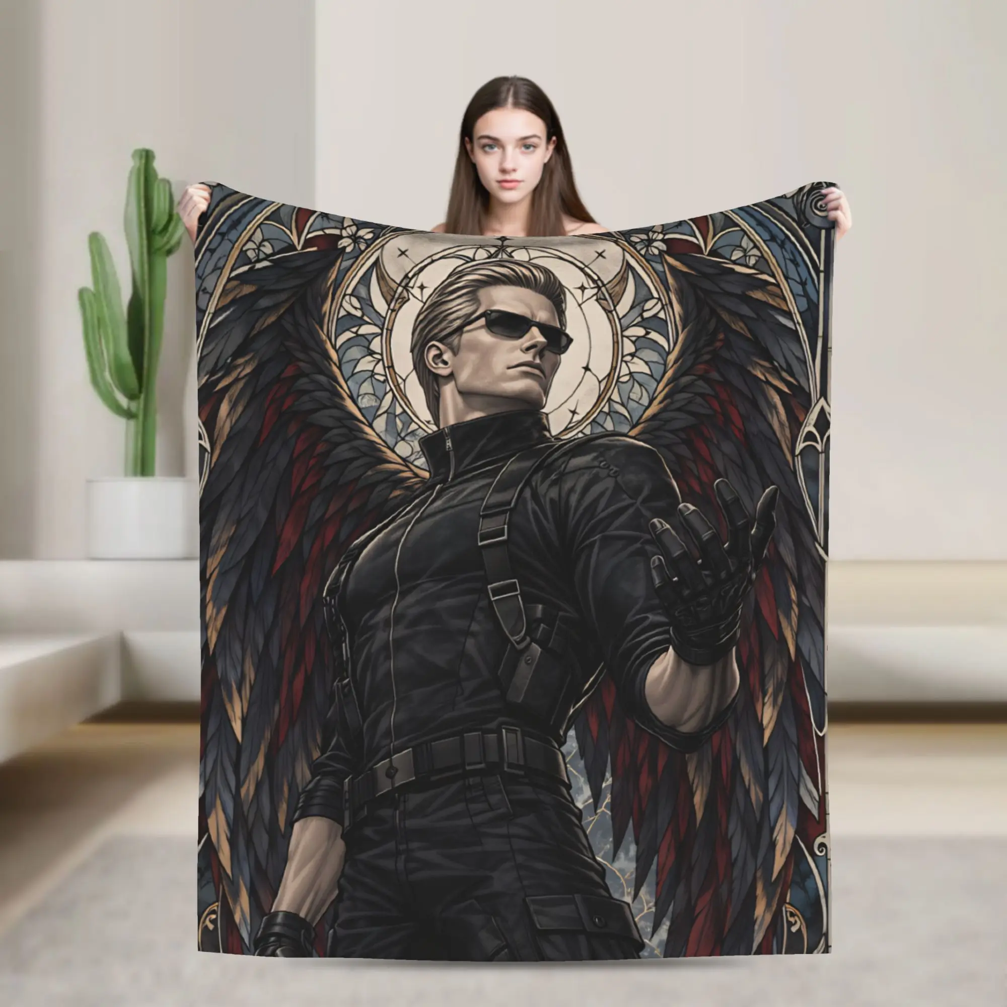 Albert Weskers  Blanket Quality Warm Soft  Throw Blanket Autumn Kids Adult Couch Chair Sofa Bed Aesthetic Bedspread