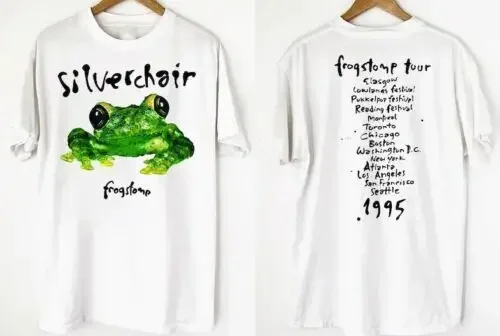 Silverchair Frogstomp Tour 1995 T-Shirt Vintage Size S-3XL Concert 90s Promo