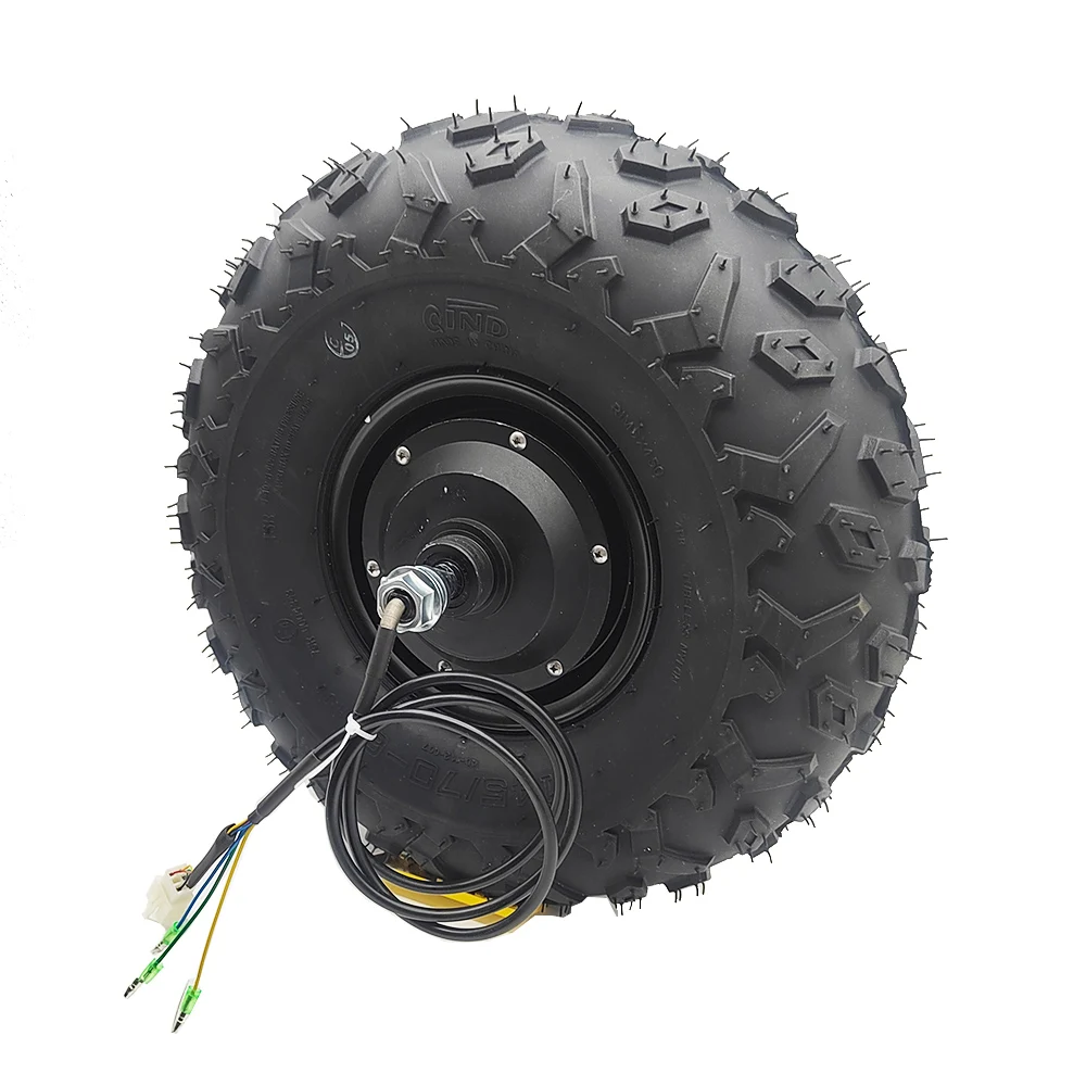 24V 36V 48V 350W 500W All Terrain Electric Wheelbarrow Motor Engine Off Road Rough Tyre 14.5 inch wheel