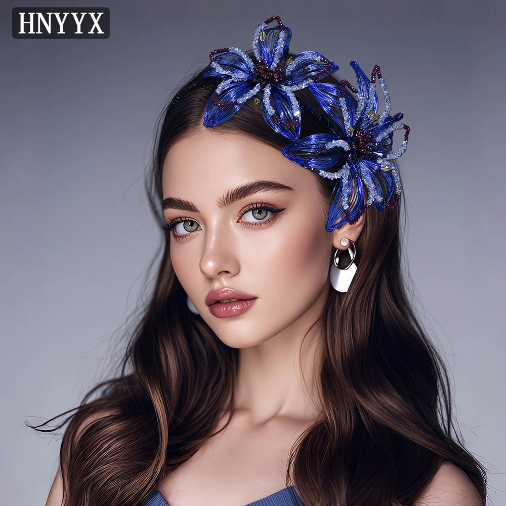 

YouLaPan Elegant Bridal Wedding Headbands Handmade Flowers Fashionable Ladies Banquet Dancing Party Hair Accessories YXA357