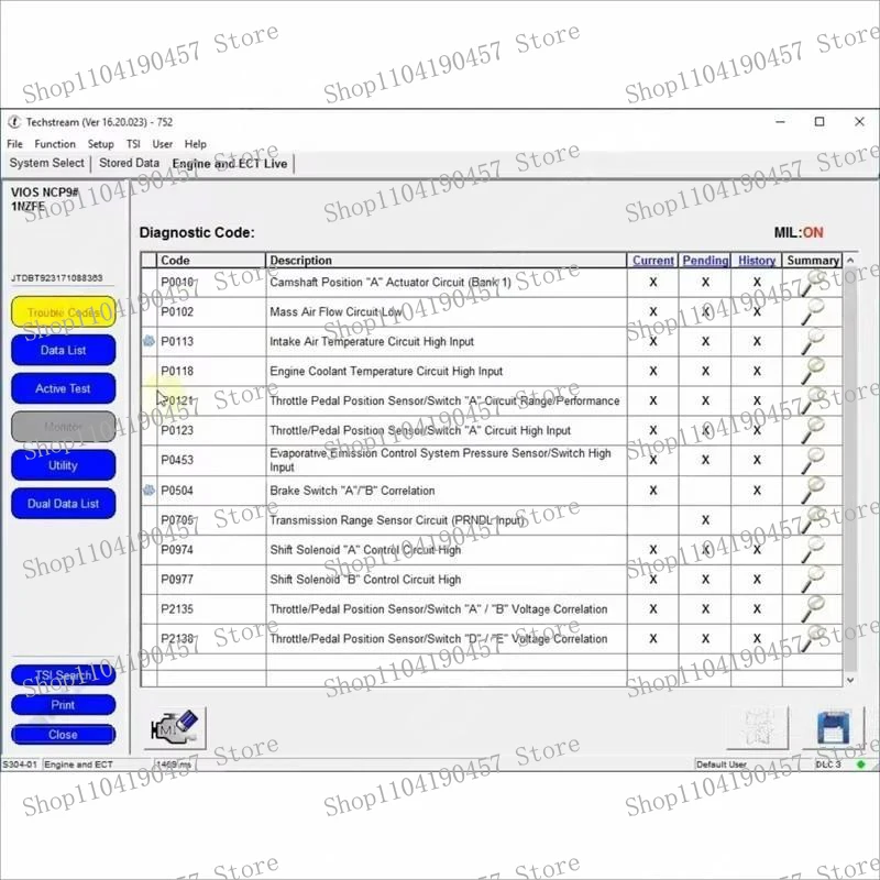 Рисунок 5 - Techstream V16.30