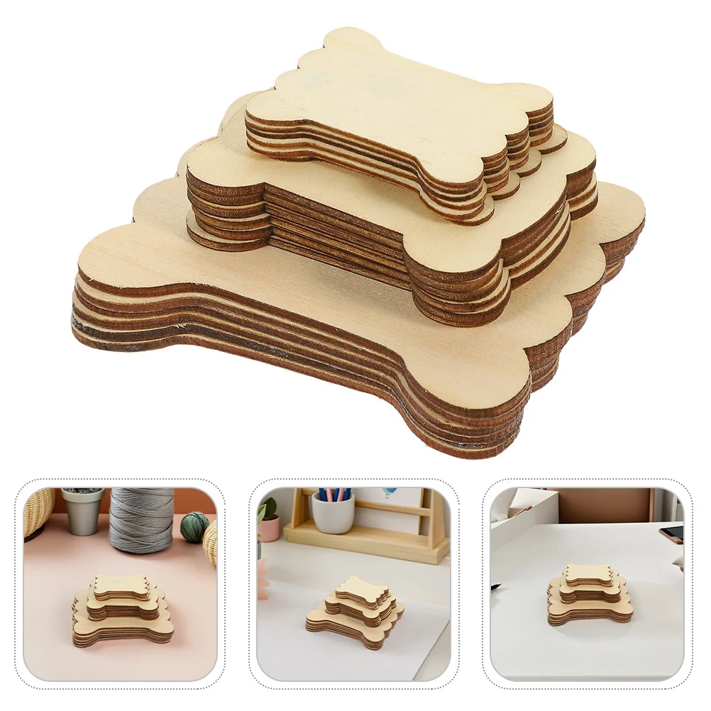 

60Pcs Retro Wood Thread Bobbins DIY Crafts Organizer Stable Material Large Quantity Efficient Thread Management