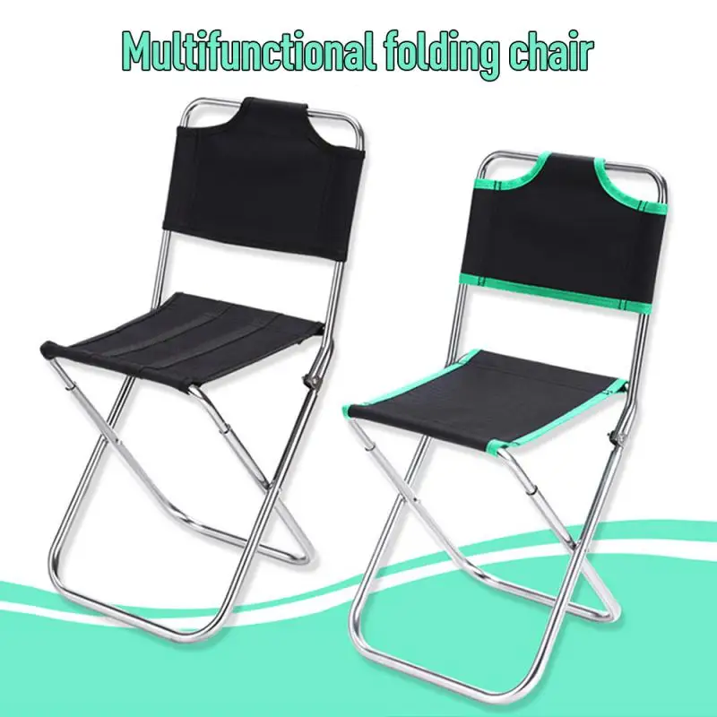 Travel Folding Ultralight Chair Superhard High Load Outdoor Camping Chair Portable Beach Hiking Picnic Seat Fishing Tools Chair