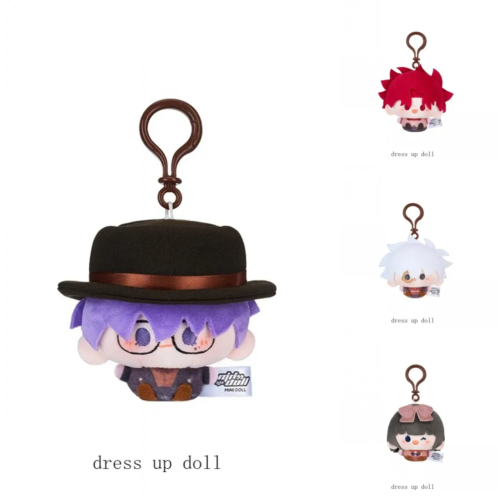 

Original Mini Link Click Liu Xiiao Vein Felix Charles Lucas Plush Doll Model Ornament Cosplay Pendant Toys Anime Gift 8CM