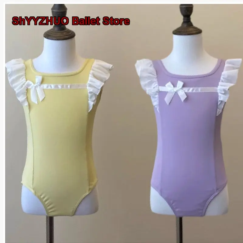 children's-girls-dance-costume-short-sleeves-spaghetti-strap-dress-for-girls-beginner-level-chinese-dance-art-exam-kids