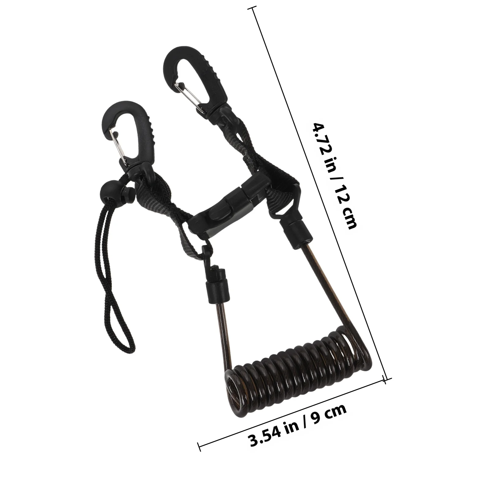 Underwater Camera Lanyard with Quick Release Buckle Robust Wear-Resistant Design for Diving Drop Prevention Dive Lights Scuba