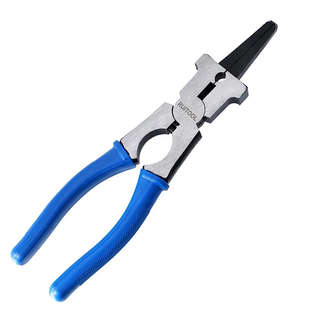 

Welding Plier 8 Inch Carbon Steel MIG Welding Hand Pliers With Anti-Slip Handle Multifunctional Wire Cutting Plier Hand Tool