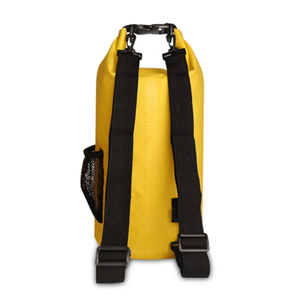 

10L Waterproof Swim Bag PVC Buoy Inflatable Floating Storage Foldable Mesh Fabric Multifunctional Boating Accessory