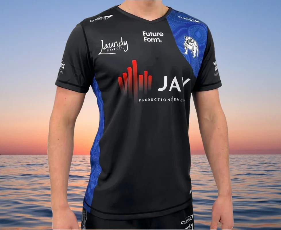 

Быстросохнущий трикотаж для регби, хит продаж, мужская футболка Кентербери Бульдоги, классическая тренировочная рубашка для коренных порций, размеры S-6XL