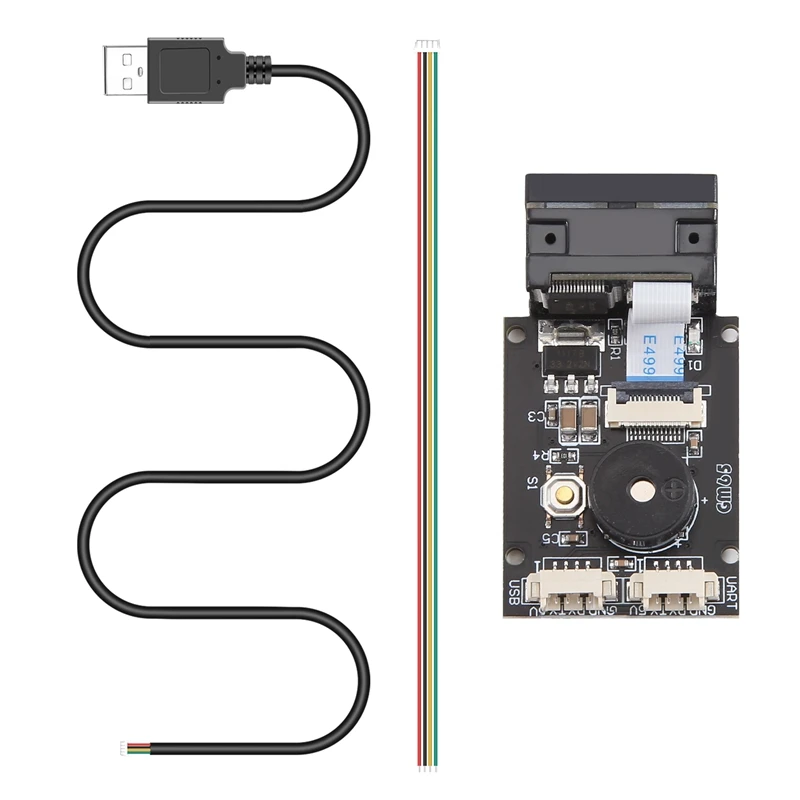 

GM65 1D 2D Barcode Scanner USB UART PDF417 Bar Code Reader QR Code Module For Bus Supermarket