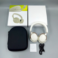 New FORQC55ANC Active Noise Cancelling Earphones QC Ultra Wireless Bluetooth Headwear Eartips with Leather Bag
