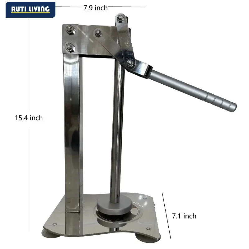 Manual Heavy Duty Lemon Lime Squeezer Lemon Clip Lemon Smasher Citrus Juicer, Press Machine for Marking Cocktail