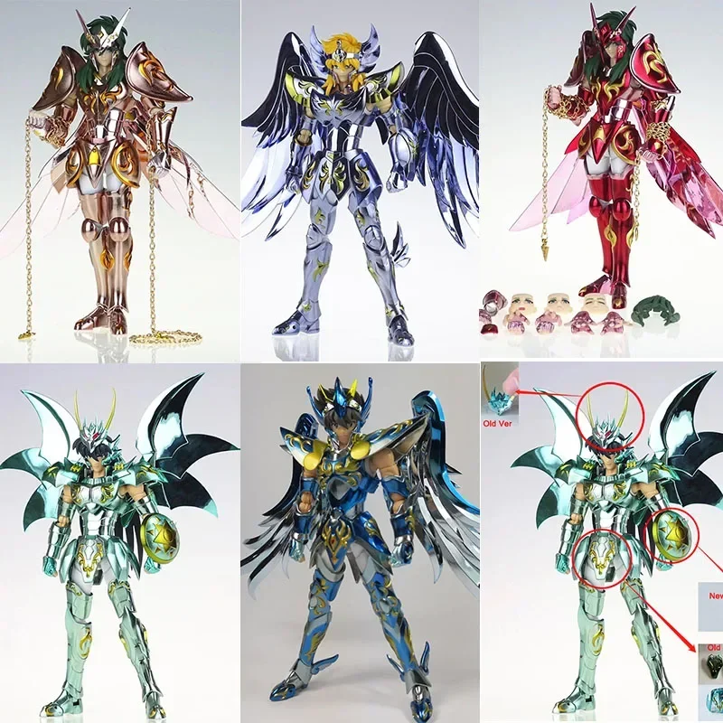 

Great Toys GT Saint Seiya Myth Cloth EX Pegasus Dragon Shiryu Hyoga Cygnus Andromeda Shun Phoenix Ikki God V4 Action Figure