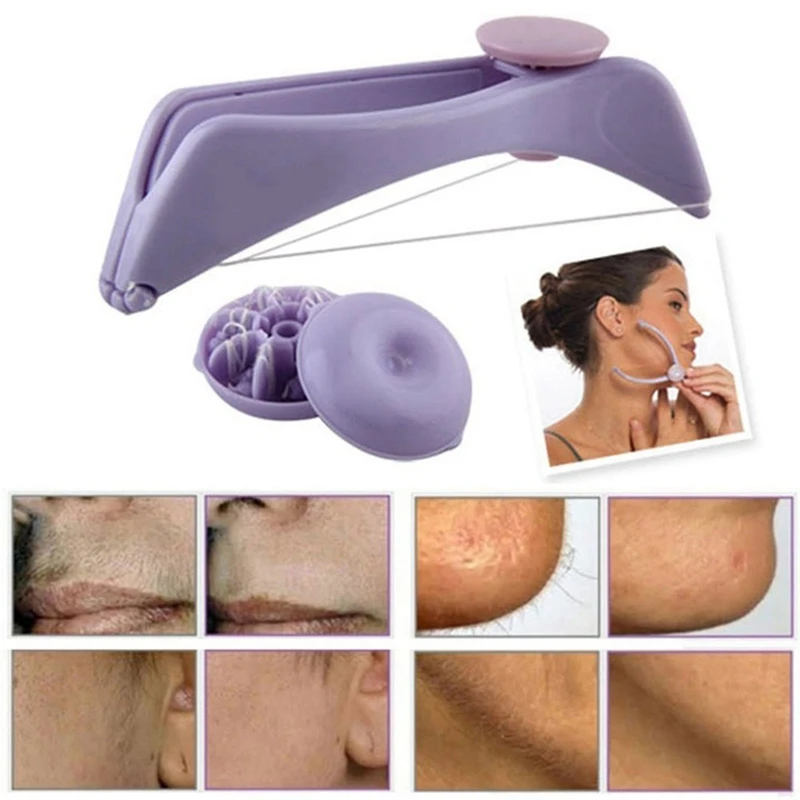 Extractor de vello Facial, pinza para tirar del vello Facial y de los labios, 1 piezas