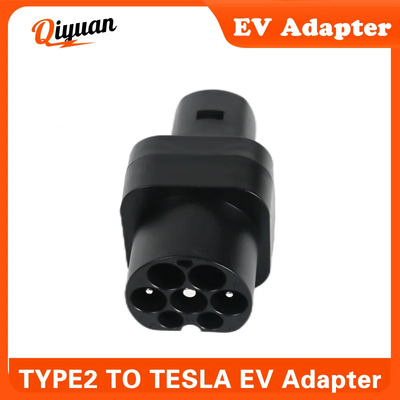 32A Type2 to NACS Tesla Adapter Type 2 AC Charger Converter for America Electric Car with NACS charging socket