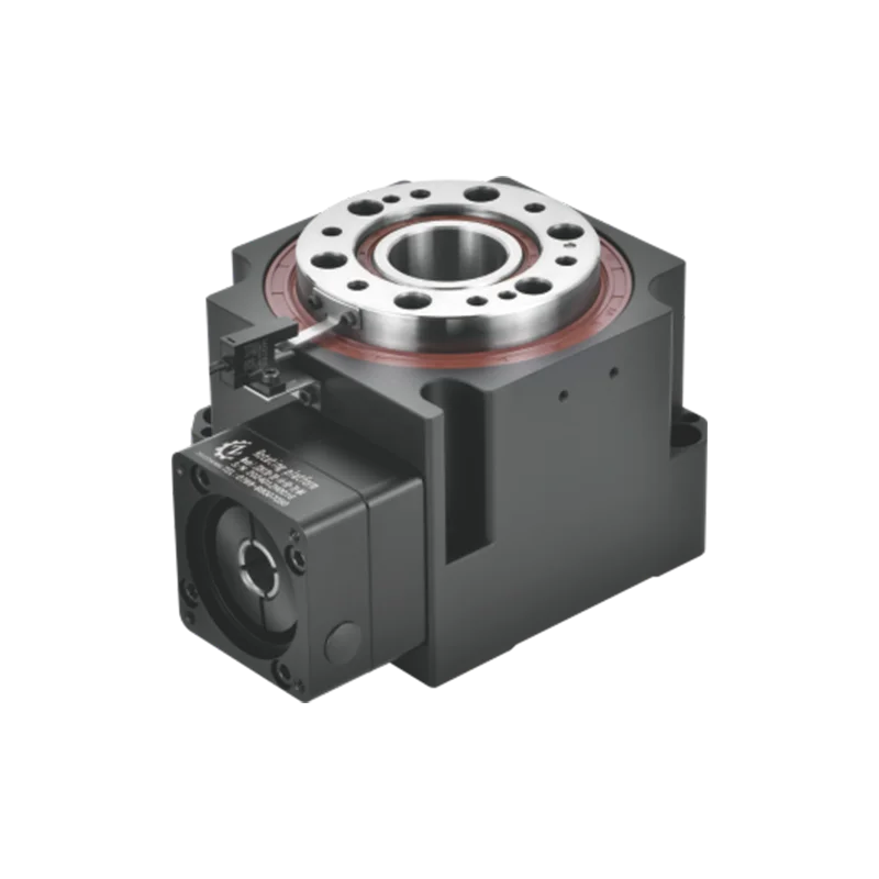 ZCH120 Hypoid tooth hollow rotary platform Turntable Reducer Ratio 30:1 for NEMA23 Stepper or 60 frame 400W AC servo Motor