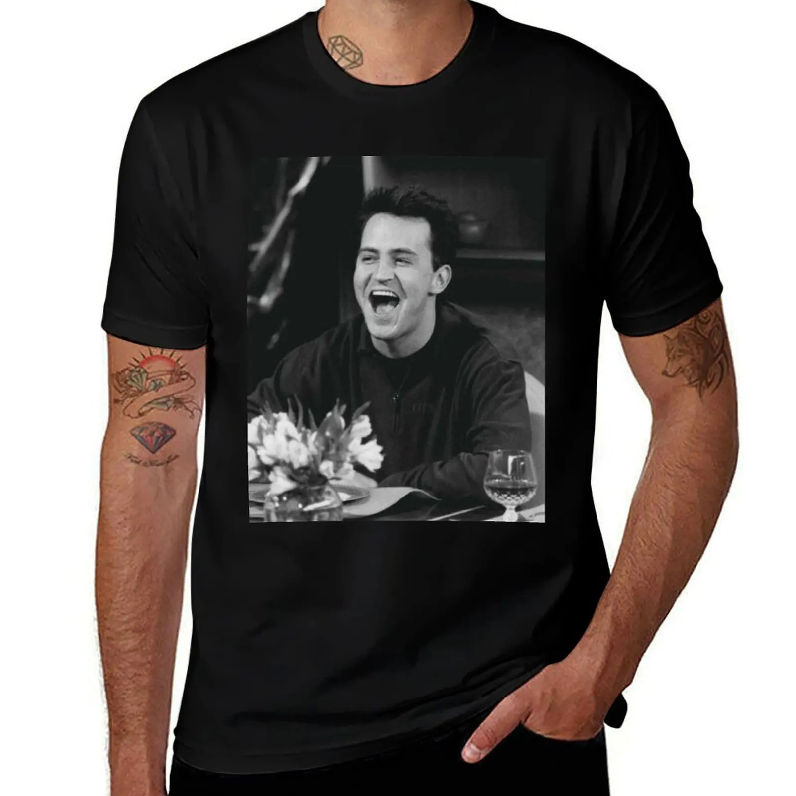 Matthew Perry T-Shirt Plus Size Short Sleeve T-Shirt